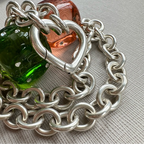 Tiffany & Co. Sterling Heart Clasp Necklace - Picture 7 of 7